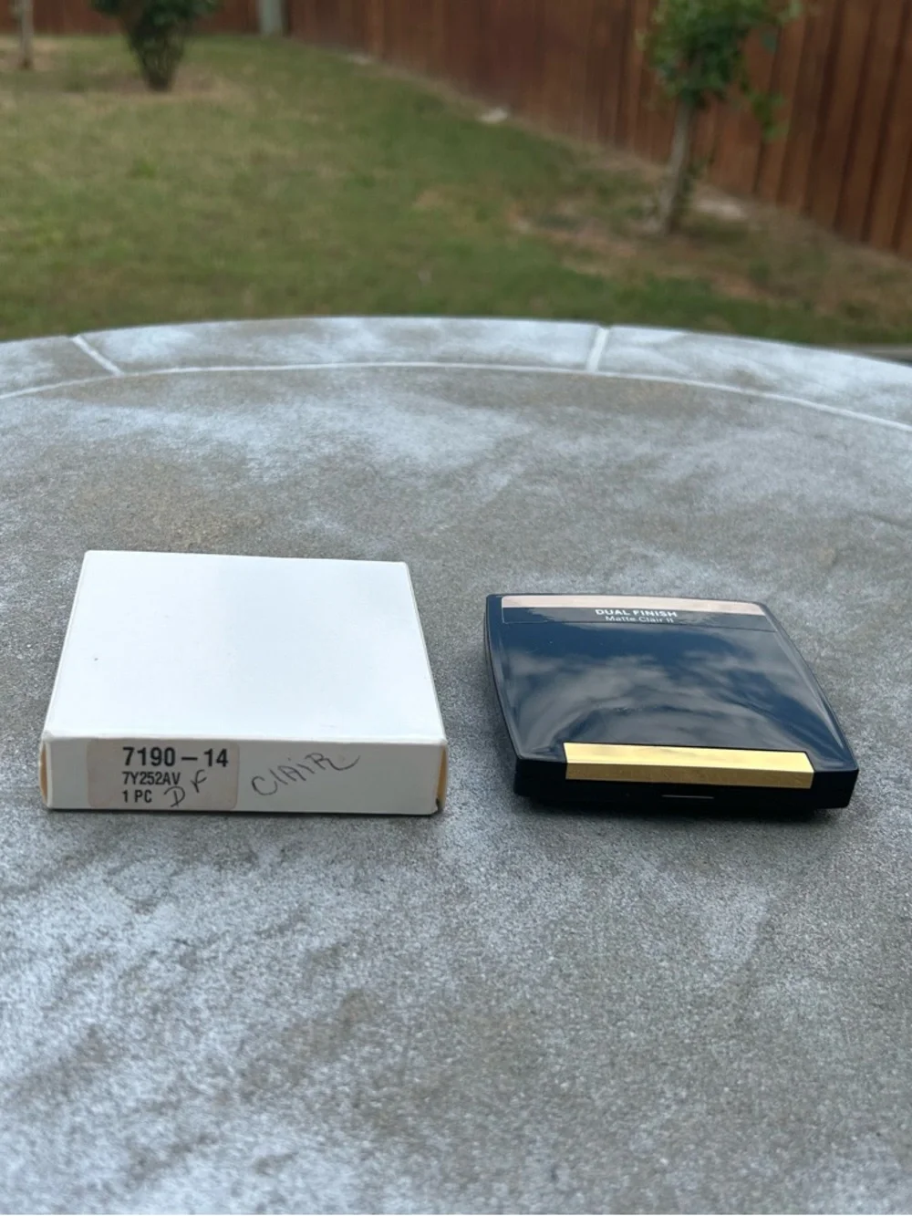 Lancome Dual Finish Tester Pressed Face Powder NO POWDER PUFF